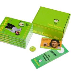 intuitiv kreativ!, Buch, Hardcover, 224 Seiten, 5 Stück, 5er Box, Kreativ-Box